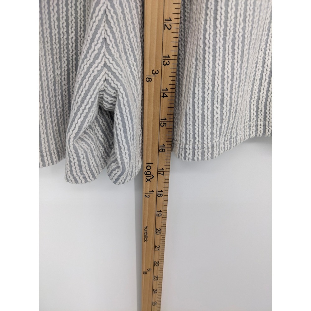 Baltic Born Cream Striped Lounge Shorts XL Drawstring Comfort Casual Neutral NWT - Picture 8 of 9